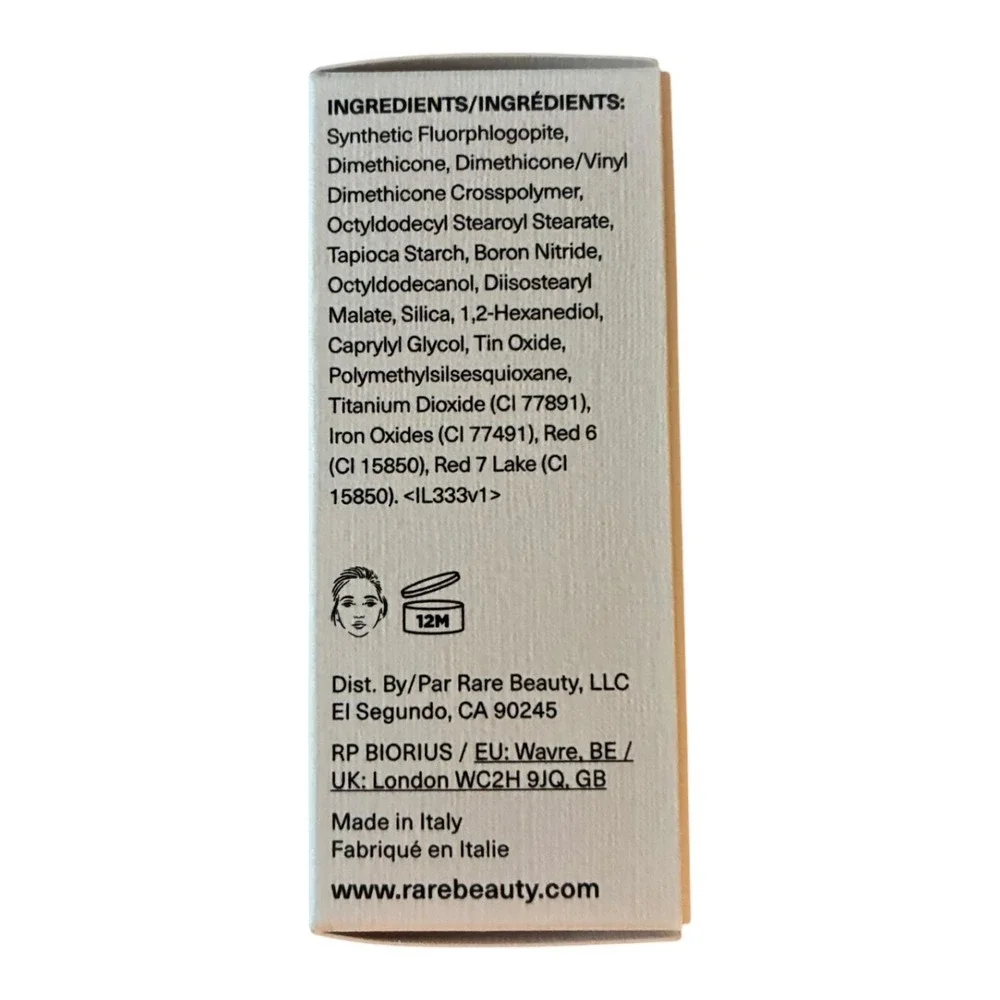 Rare Beauty Soft Pinch‎ Luminous Powder Blush Joy Peach Radiant Glow Blush